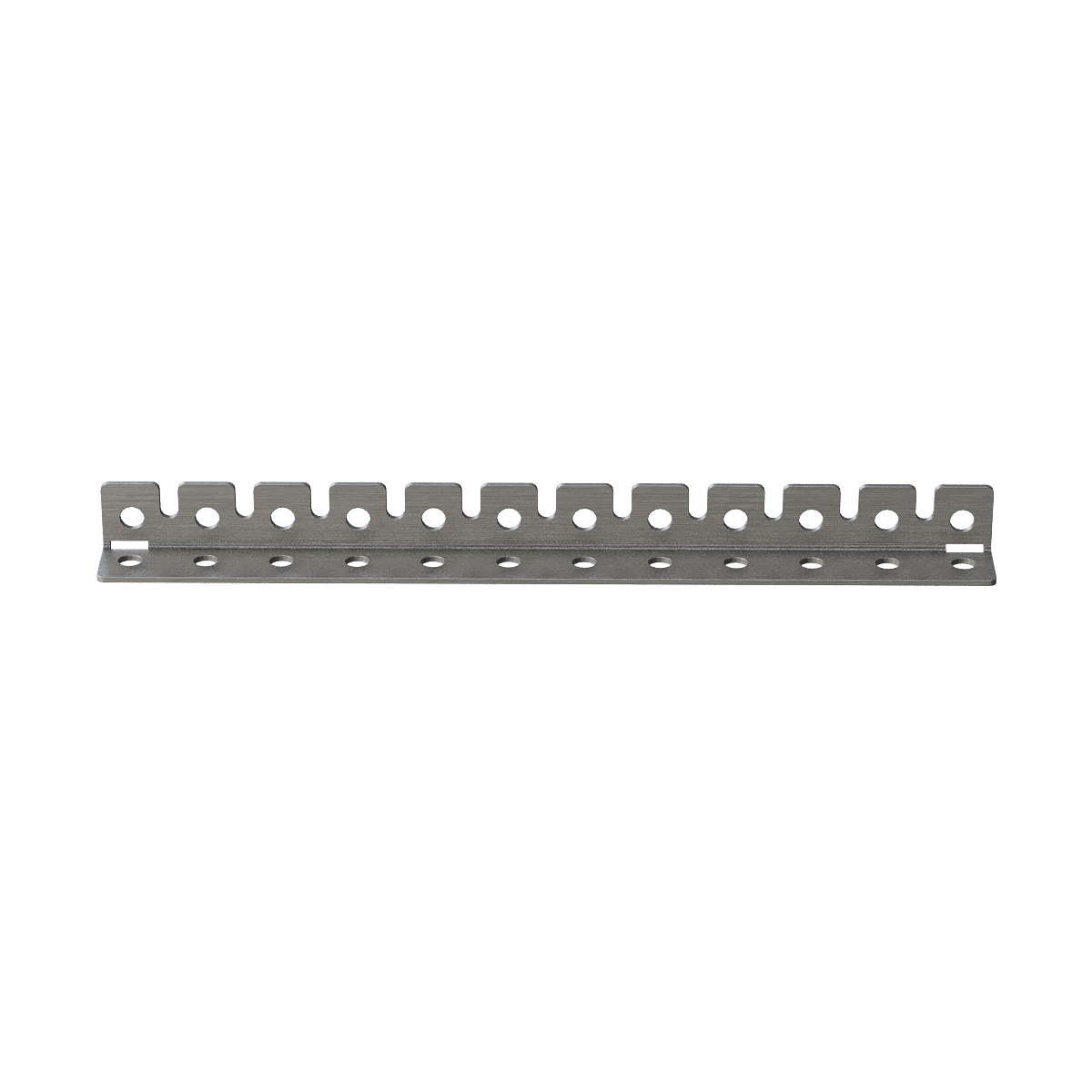 Perforated metal angle 590x50x50 4 mm