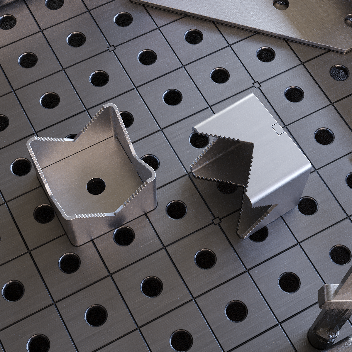 Rörstöd 80x80