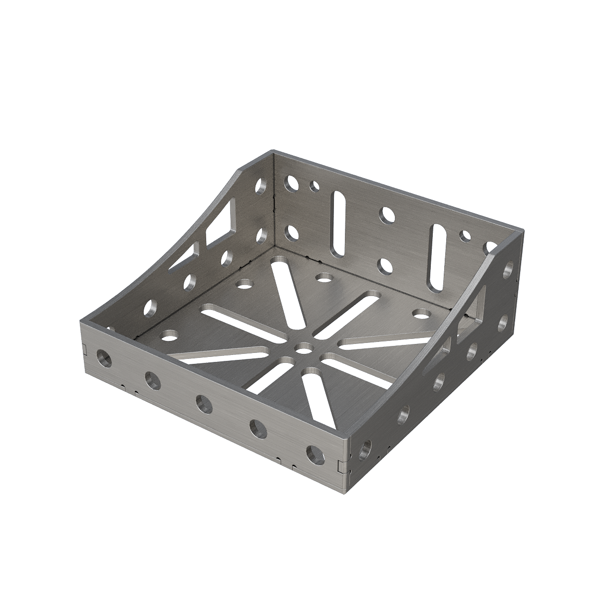 Skruvfäste 250x250x100 6 mm Svetsbordsförlängning