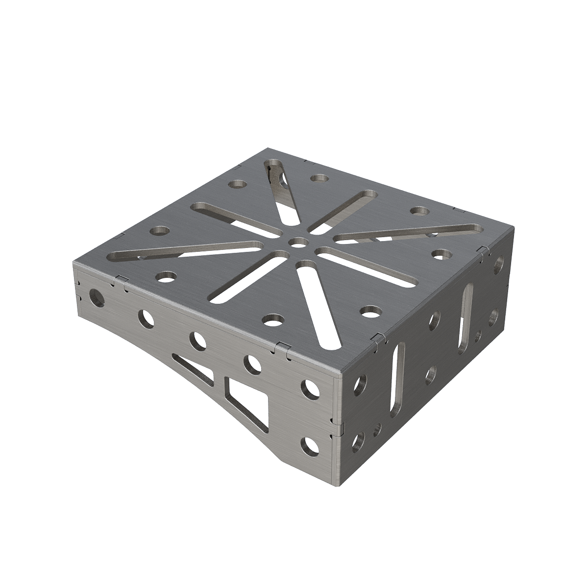 Skruvfäste 250x250x100 6 mm Svetsbordsförlängning