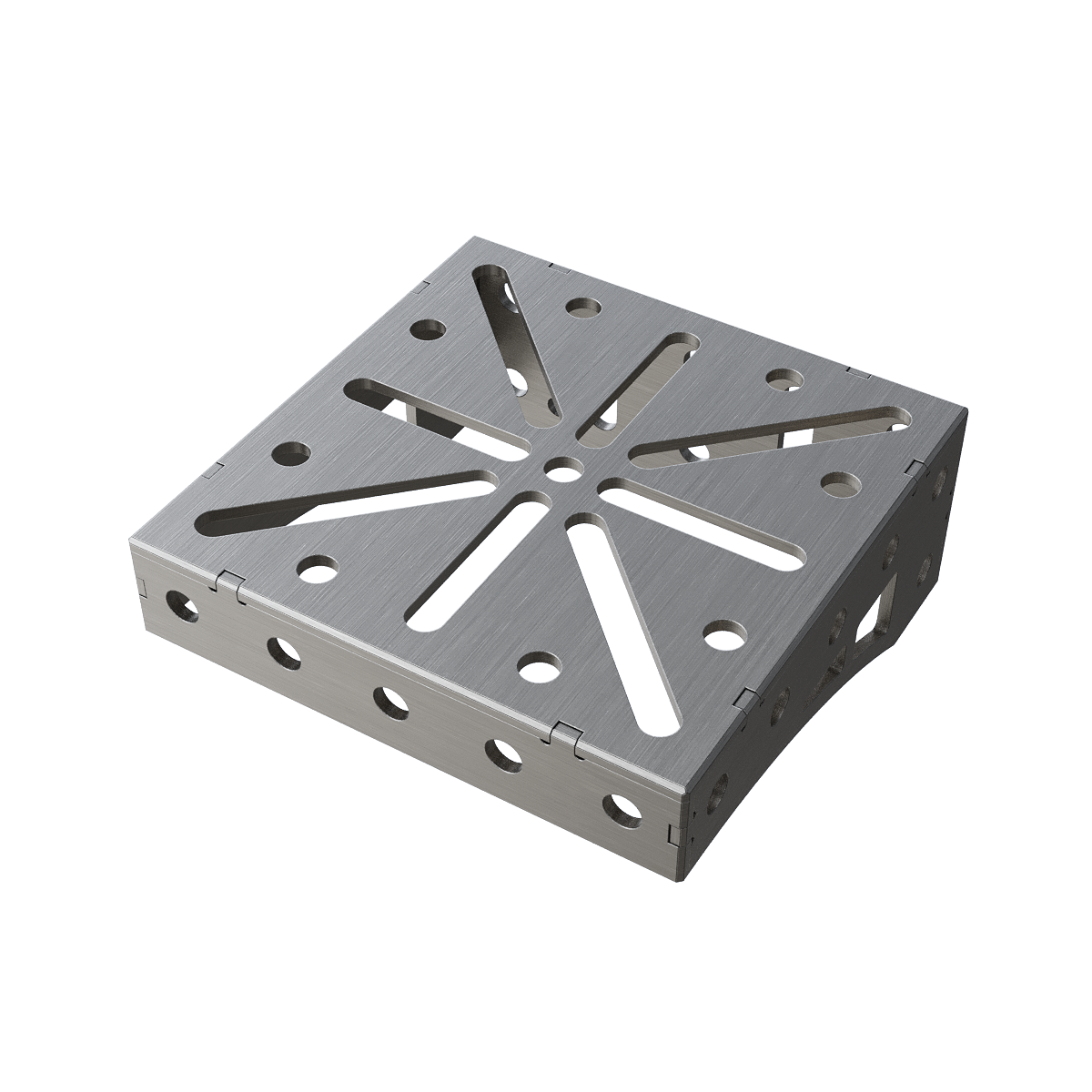 Skruvfäste 250x250x100 6 mm Svetsbordsförlängning