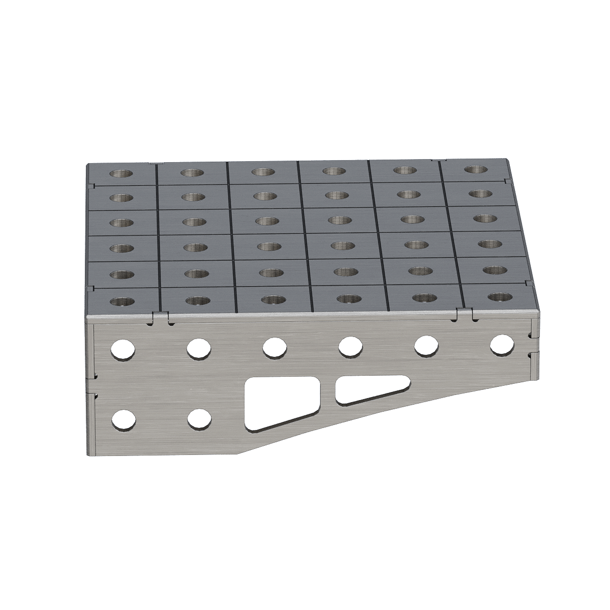 Hitsauspöydän jatke 300x300x100 6 mm