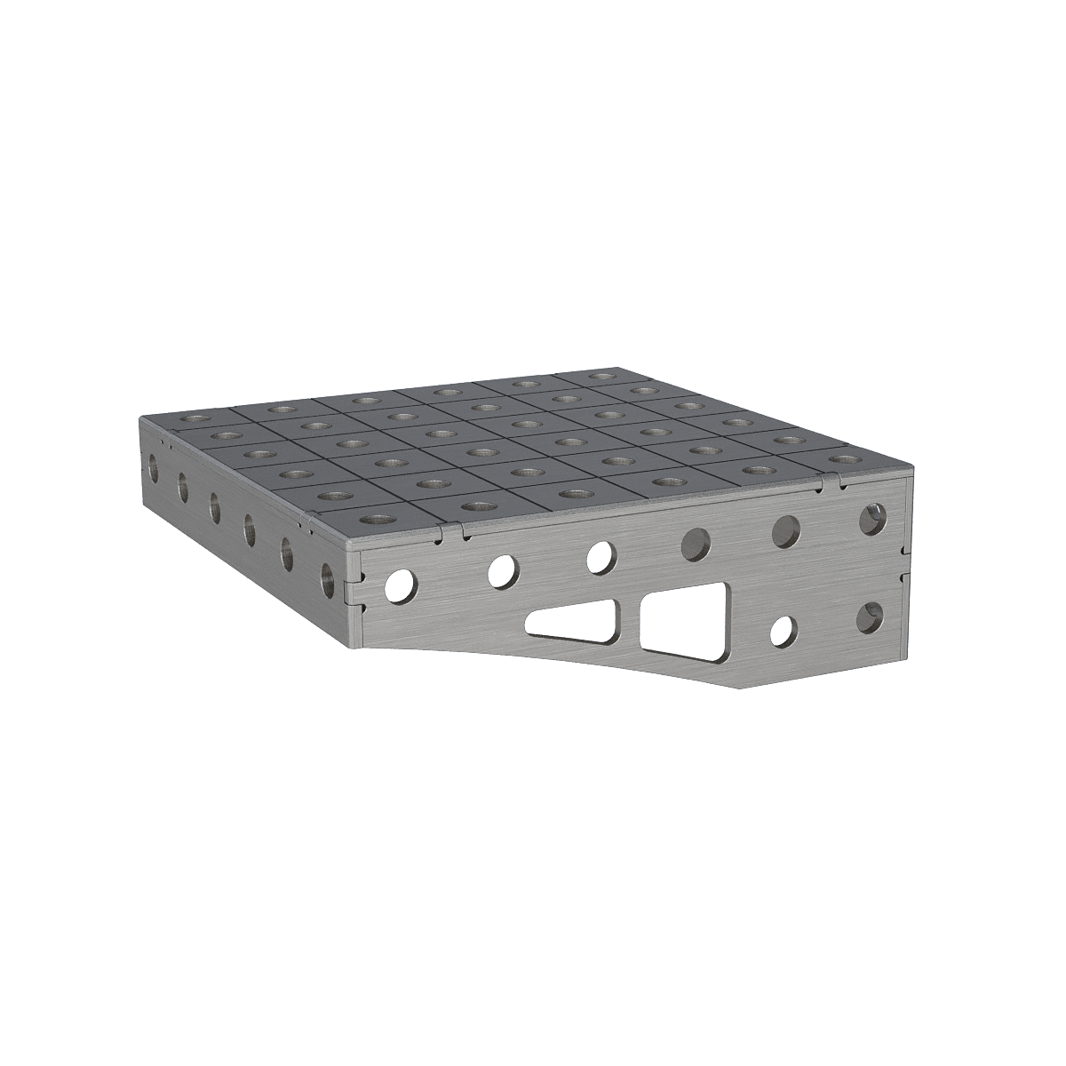 Hitsauspöydän jatke 300x300x100 6 mm