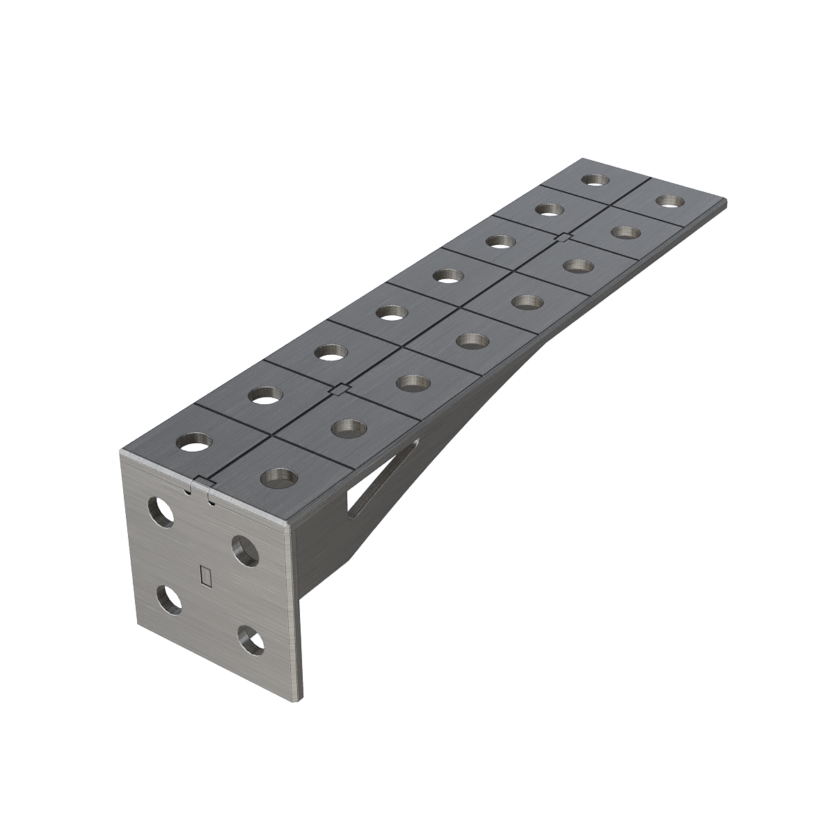 Svetsbordsförlängning 400x100x100 6 mm