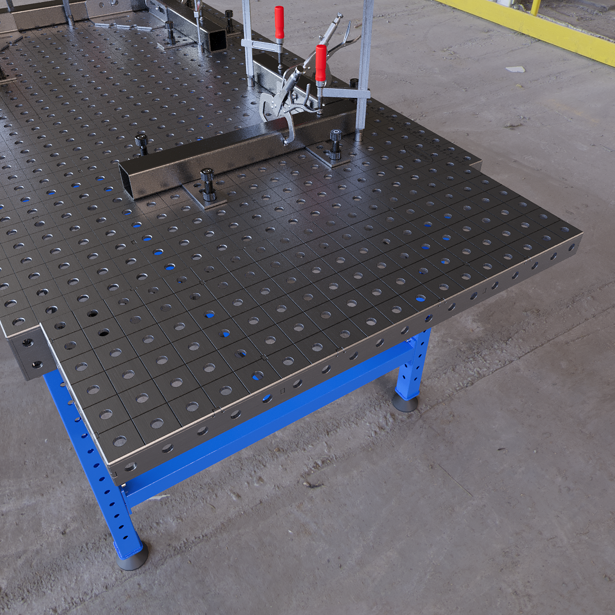 Hitsauspöydän jatke 900x300x100 6 mm