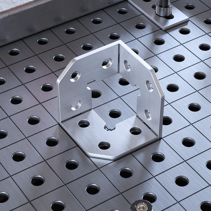 Spännkvadrat 100x100x100 4 mm