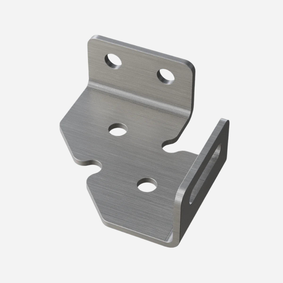 Kiinnityskolmio vasen 100x100x50 4 mm