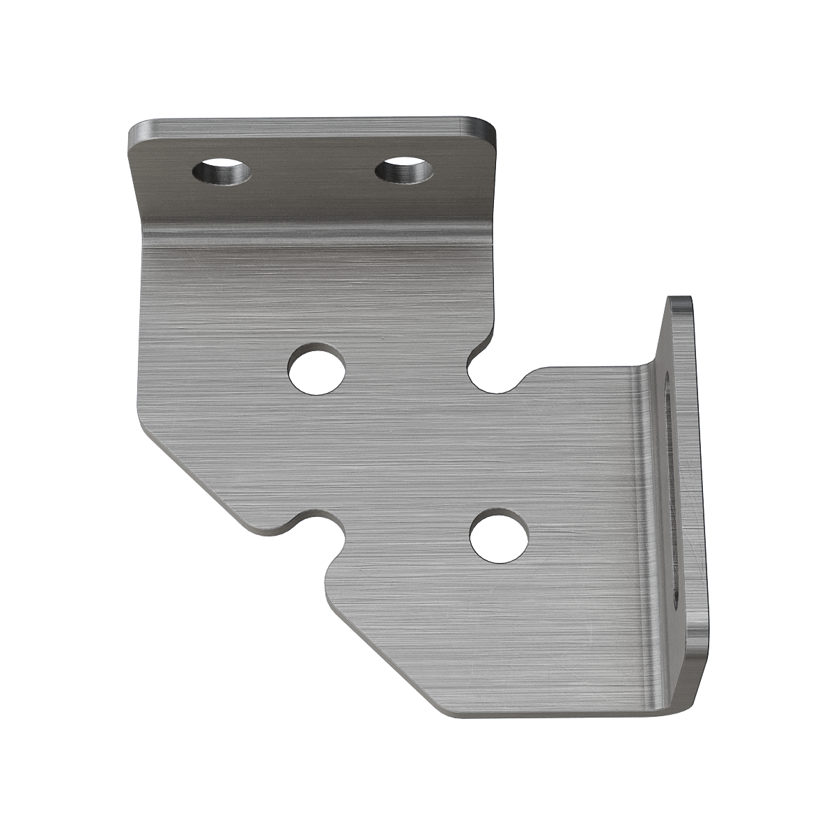 Kiinnityskolmio vasen 100x100x50 4 mm