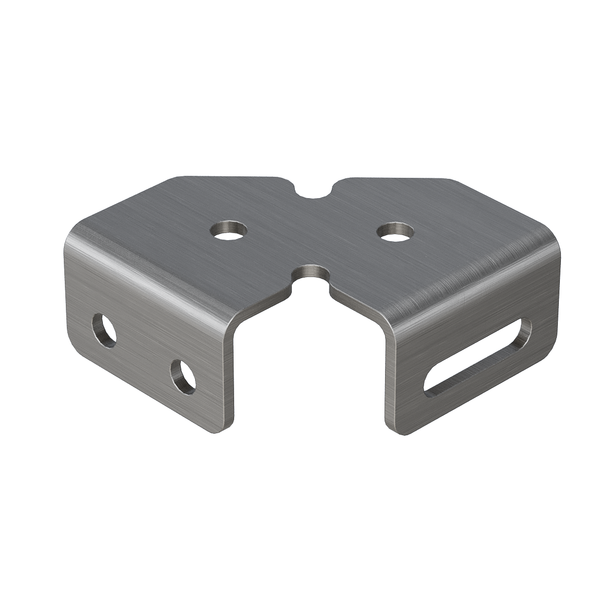 Kiinnityskolmio vasen 100x100x50 4 mm