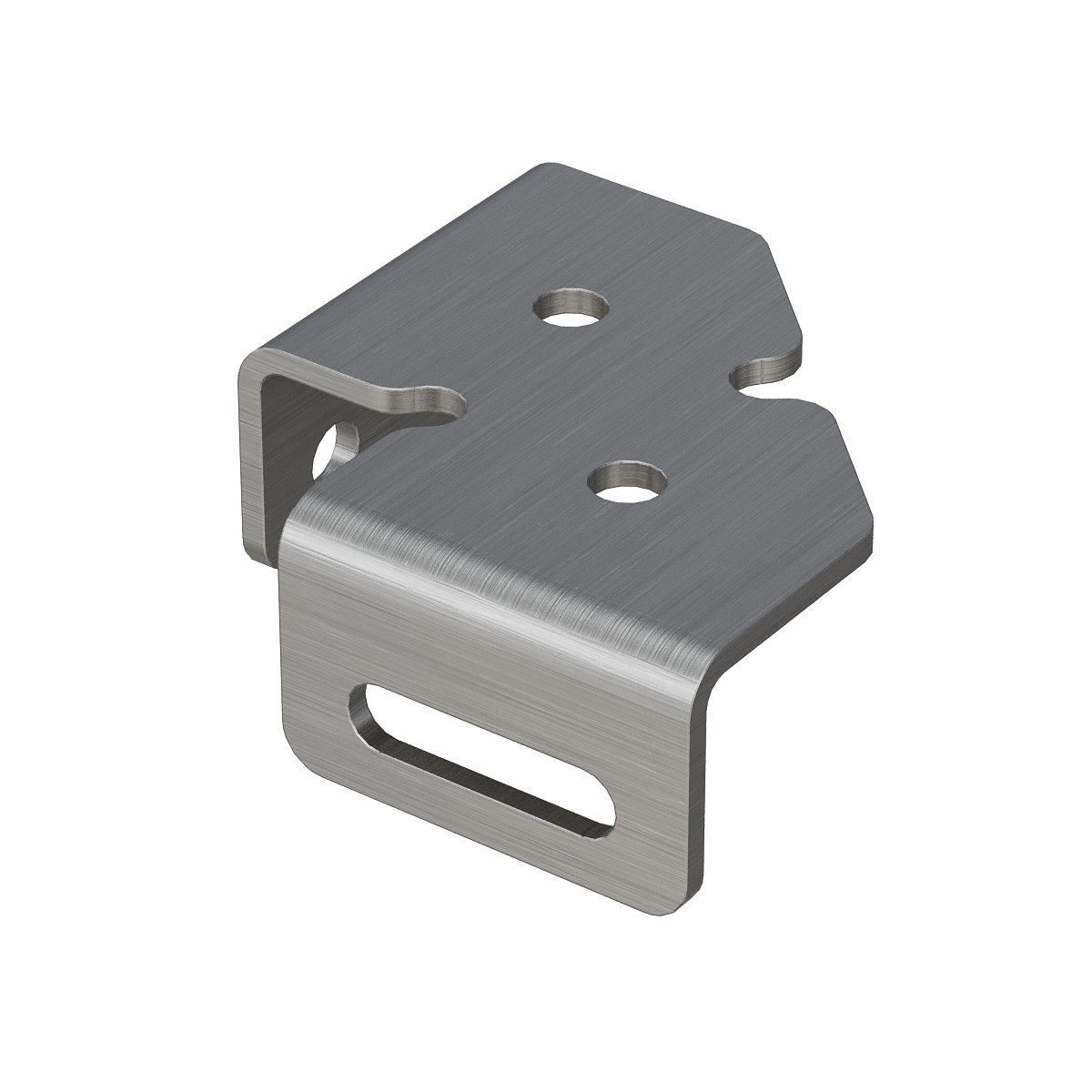 Kiinnityskolmio vasen 100x100x50 4 mm