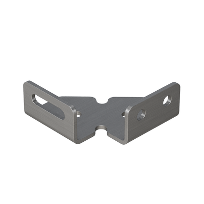 Kiinnityskolmio vasen 100x100x50 4 mm