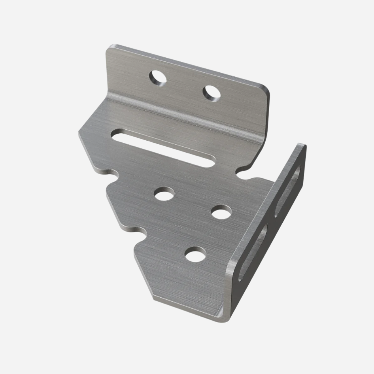 Kiinnityskolmio vasen 150x150x50 4 mm