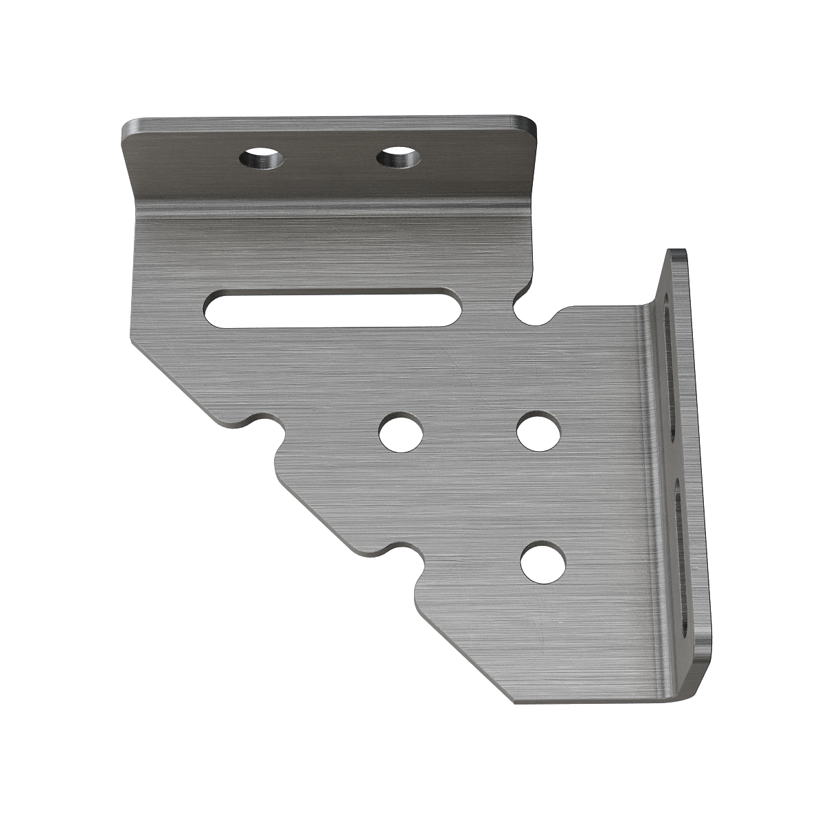 Kiinnityskolmio vasen 150x150x50 4 mm