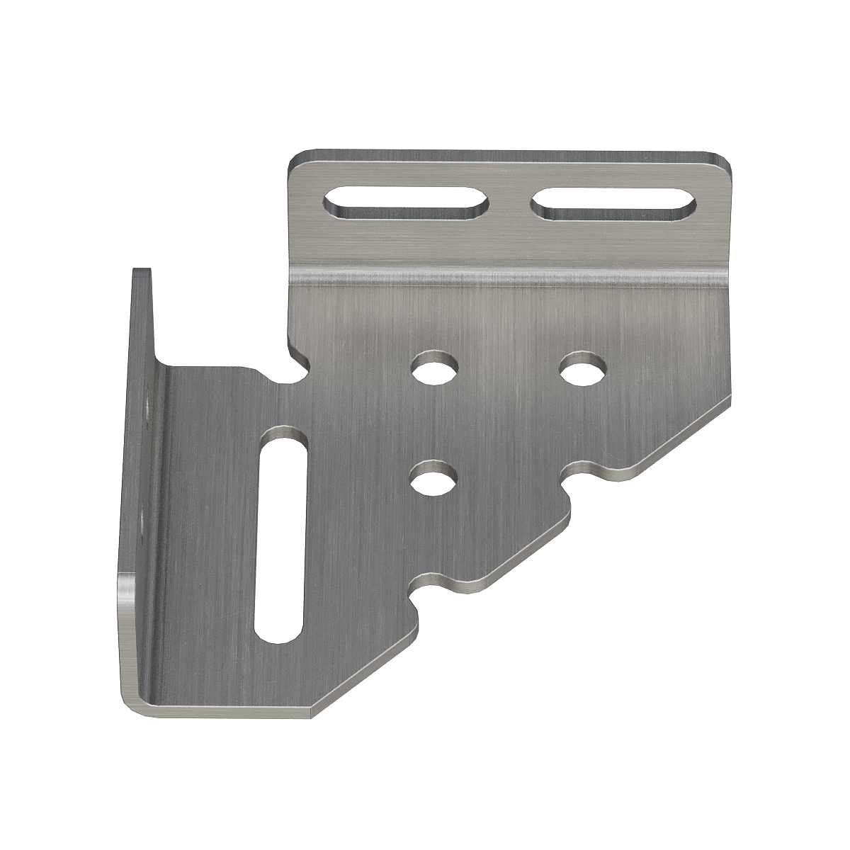 Kiinnityskolmio vasen 150x150x50 4 mm