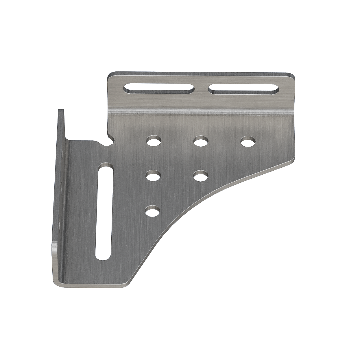 Kiinnityskolmio vasen 200x200x50 4 mm