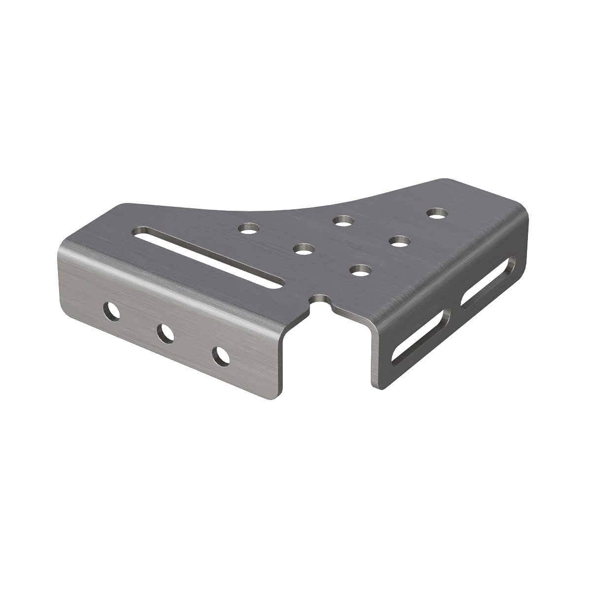 Kiinnityskolmio vasen 200x200x50 4 mm