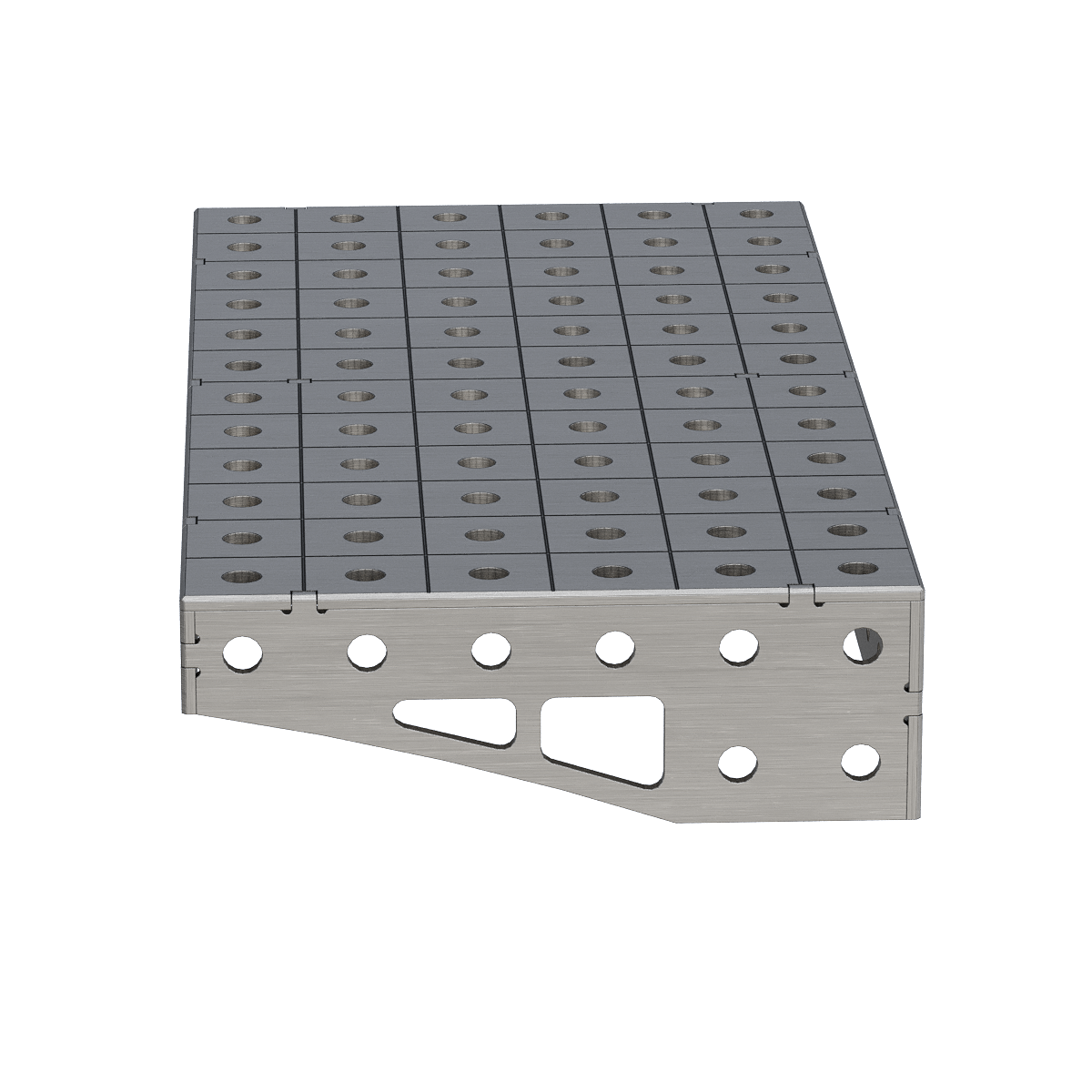 Hitsauspöydän jatke 600x300x100 6 mm